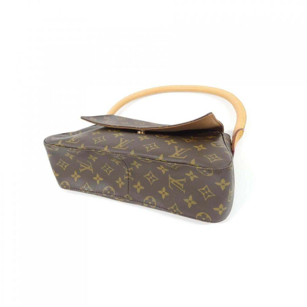 LOUIS VUITTON Brown Monogram Mini Looping Shoulder Bag - Picture 3 of 6